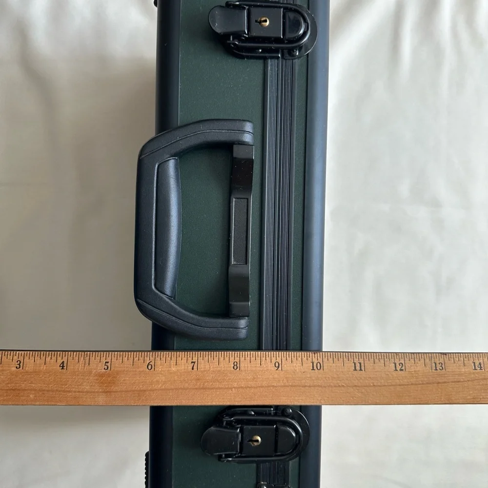 Binocular Case locking with keys and carrying strap padded